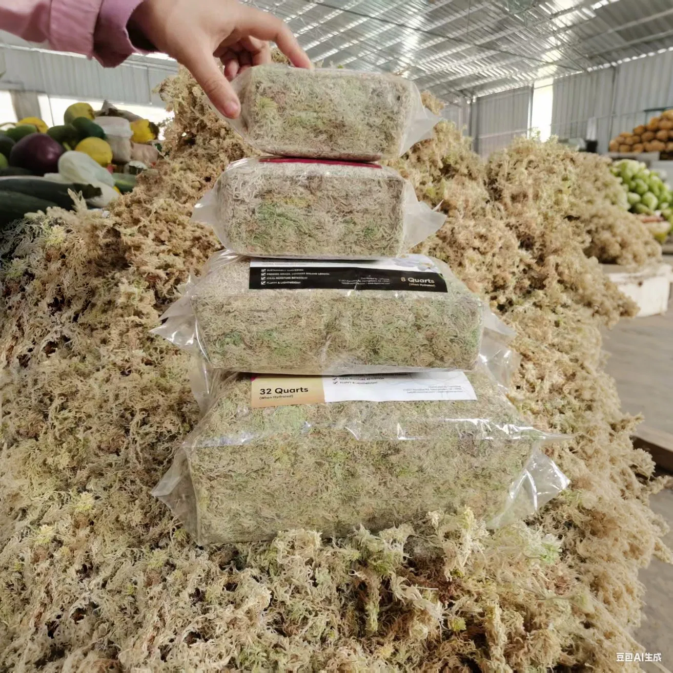 Cheap Sphagnum Moss for Seed Starting, Bulk Quantity From Reliable Factory