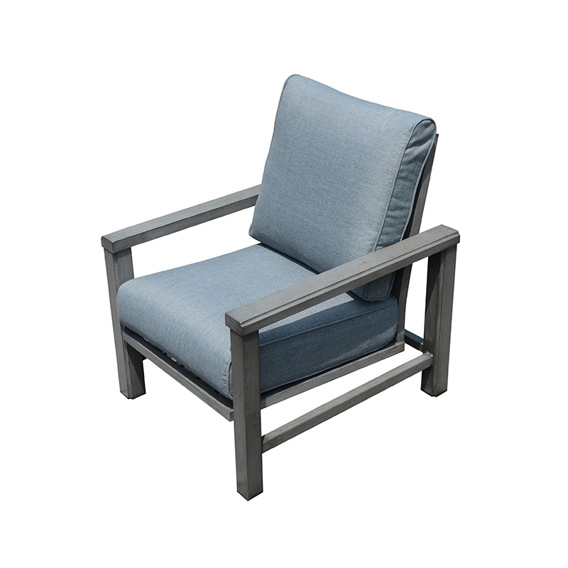 Cast Aluminum Patio Furniture Outdoor Garden Furniture Morton Fire Pit &amp; Sofa Set