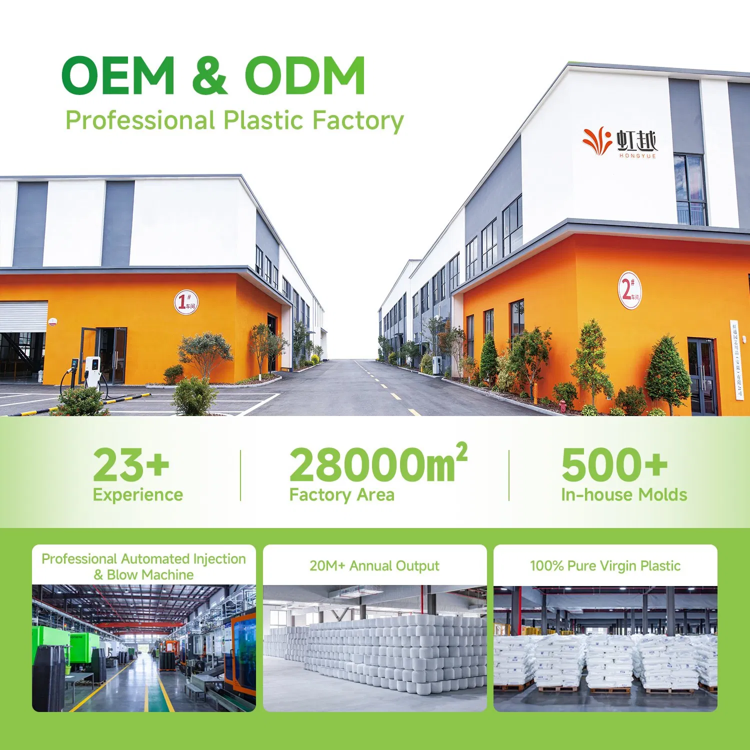 Eco Friendly Square Plastic Seeding Pot Garden Seed Starting with Tray