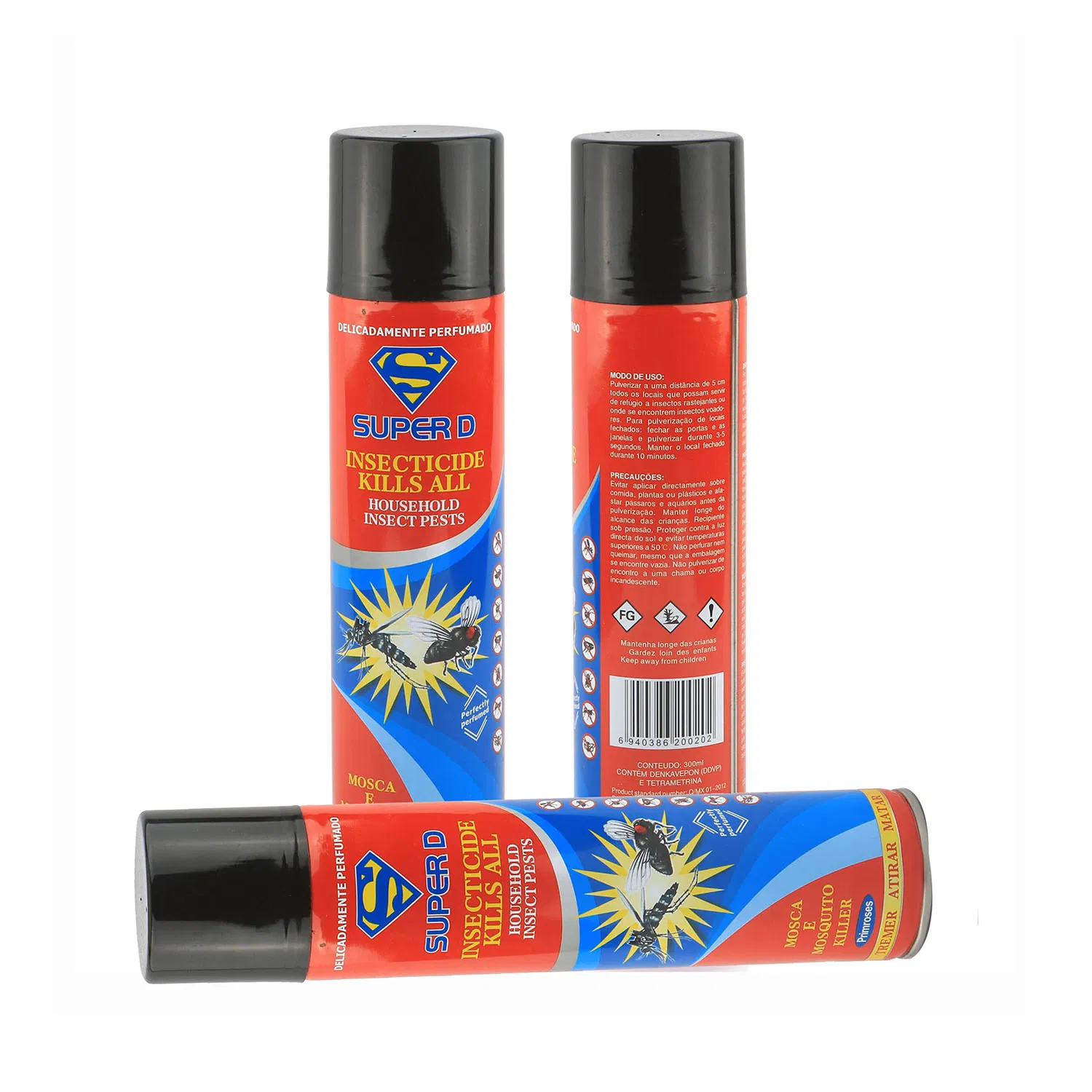 300/400/600/750ml OEM Mosquito Insect Anti Cockroach Bedbug Crawl Pest Control Aersol