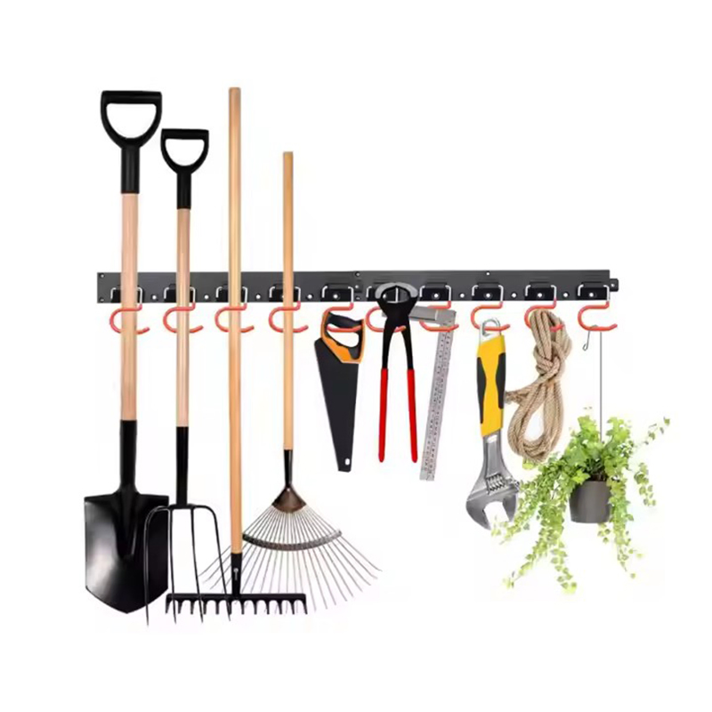 Warehouse Wall Mount Yard Tool Organizer Garage Metal Wall Garden Equipment Garage Tool Organizer Garage Organizer