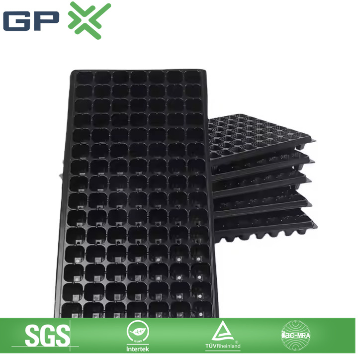 Hot Selling Biodegradable Seed Germinating Tray Seeding Little Gardener Eco Friendly Planting Plant Starting Seeds Plug Nursery Seed Propagation Trays