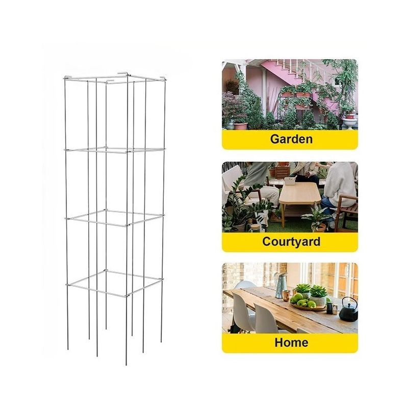 Sturdy Tomato Plant Support Frame with Garden Support and Vertical Support for Vegetable Plants and Outdoor Use