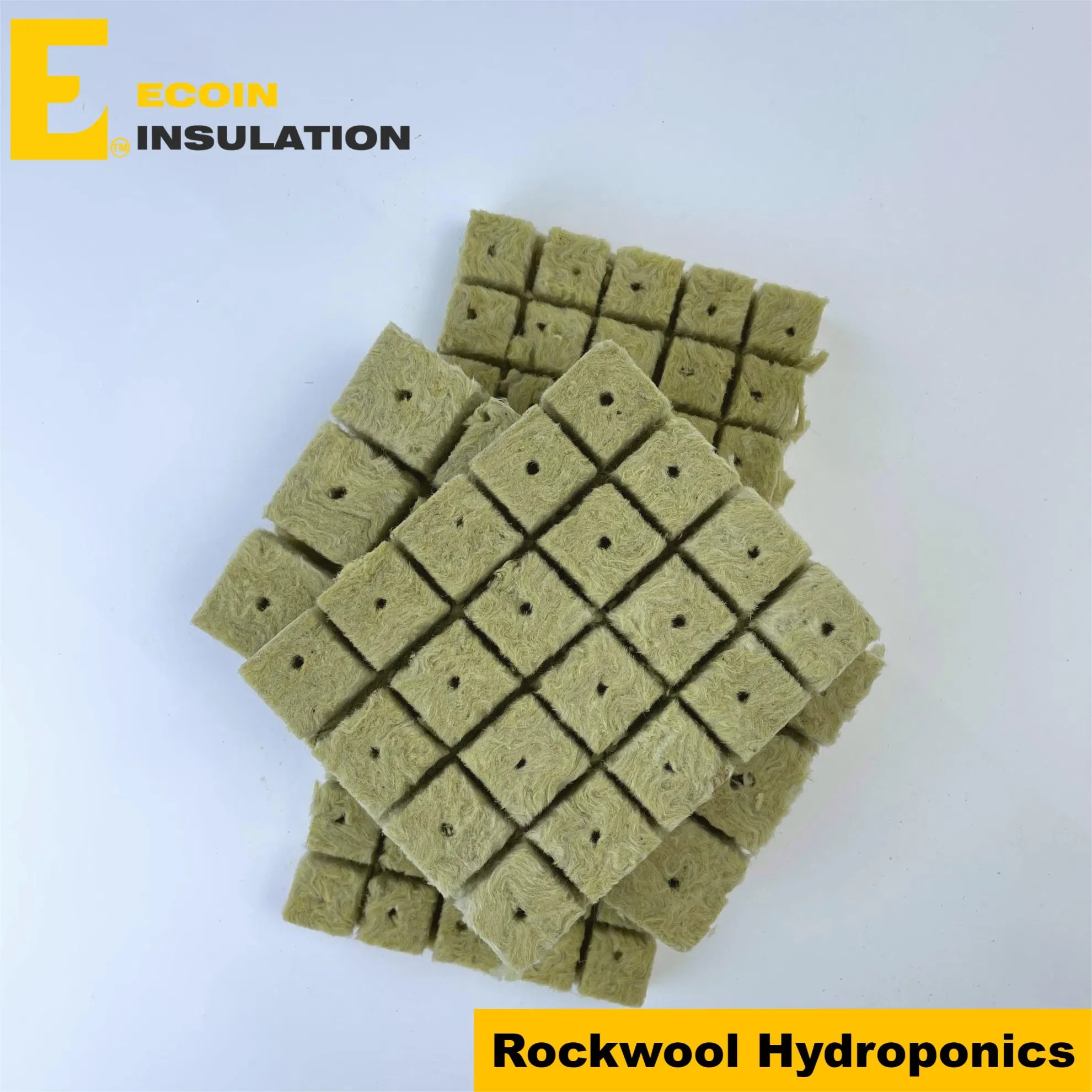Mineral Wool Cubes Stone Wool Starter Grow Cubes for Cuttings, Cloning, Plant Propagation, Seed Starting