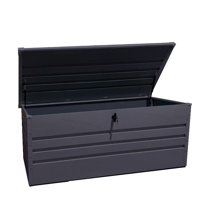 Huiding Waterproof Outdoor Storage Box Outside Garden Storage Bench 400L/600L