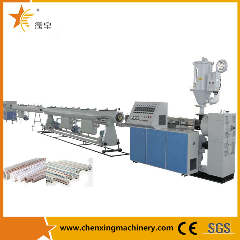 Wholesale Plastic PE HDPE PPR Water Gas Oil Supply Pipe Tube Extrusion Production Line Single Screw Extruder Drip Irrigation/Agricultural Hose Making Machine