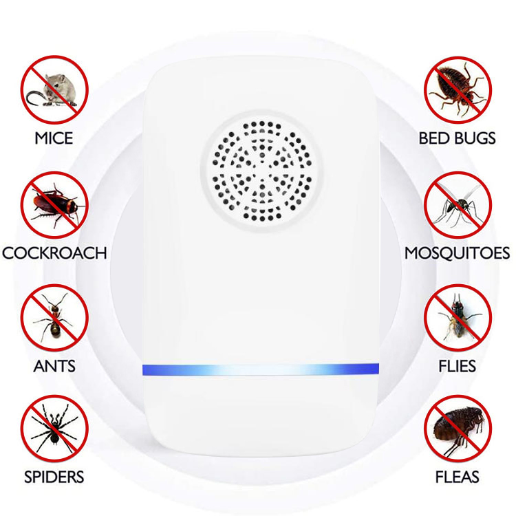 ABS Electronic Mosquito Pest Repeller Repellent Ultrasonic Pest Control
