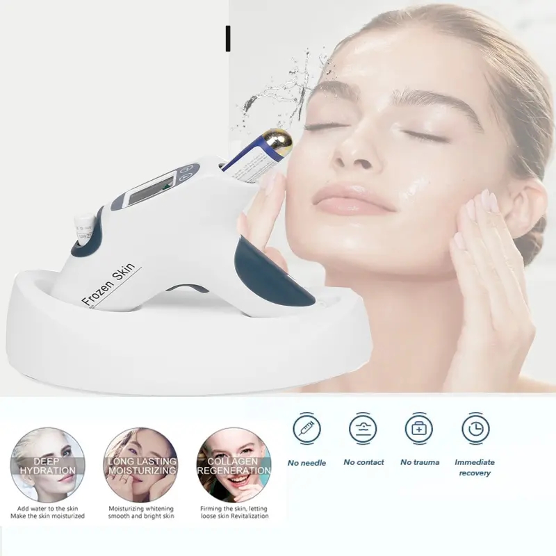 Factory Supply Frozen Skin Co2 Gas Cryo Therapy Magic Gun Face Lift No Needle Whitening Mesotherapy Machine