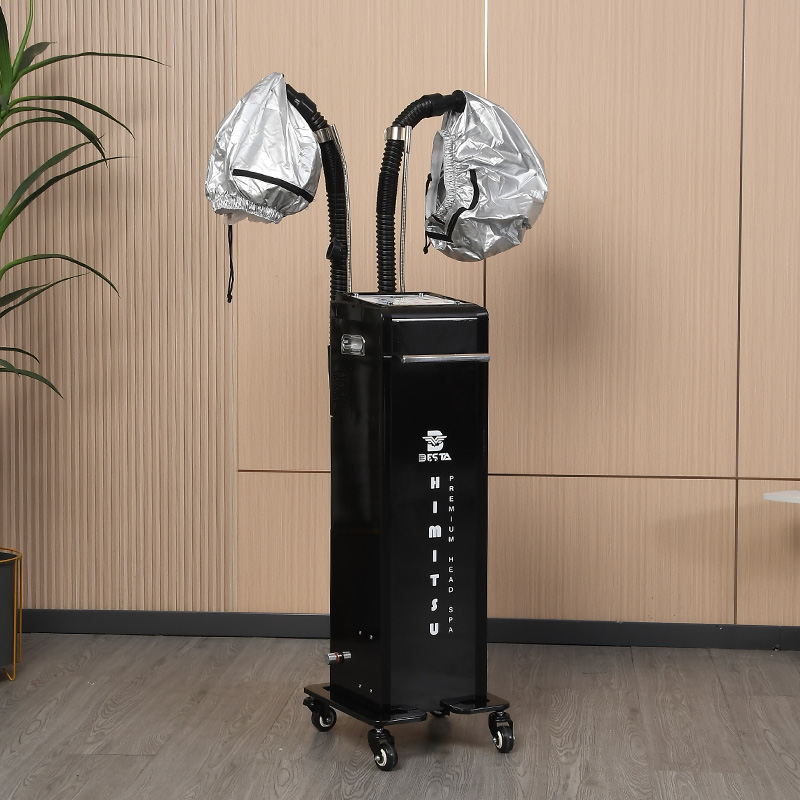 Professional Korean Hair Steamer Spa Machine Full-Automatic Function 110-240V Voltage Adjustable Temperature 40-65C 650W 1200ml