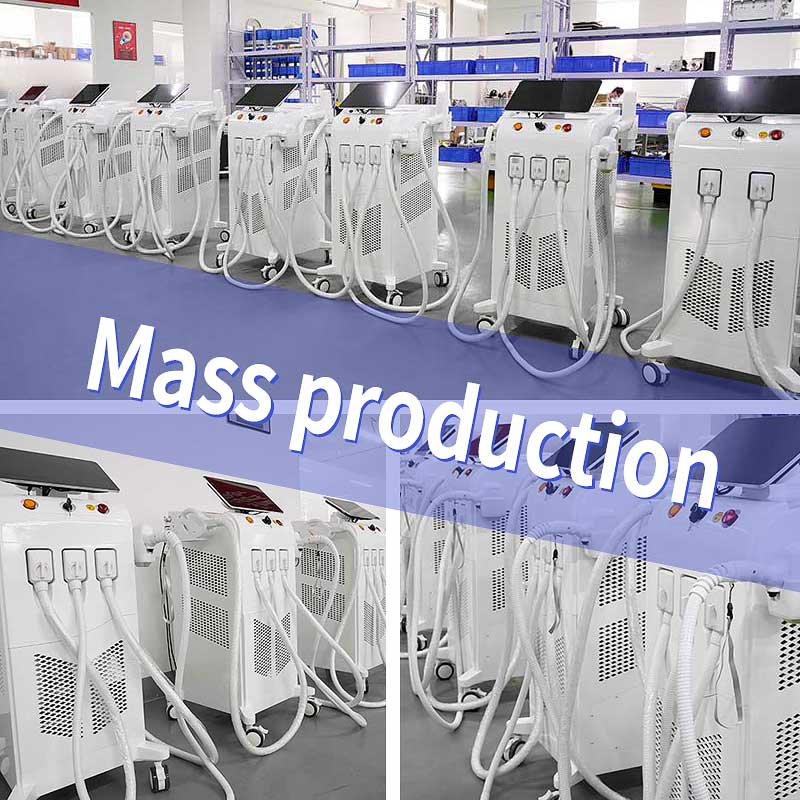 4 in 1 Multi-Functional Beauty Machine with Diode Laser IPL Elight Nd Yag Laser RF Technology