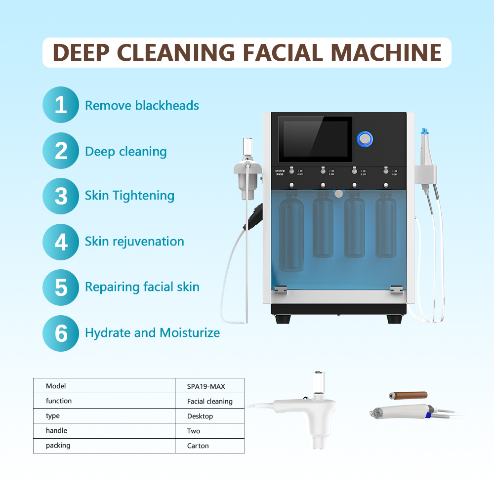 Beco Bubble Hydrodermabrasion Oxygen Aqua Peel Facial Cleaning Skin Care Hidra Microdermabrasion Machine
