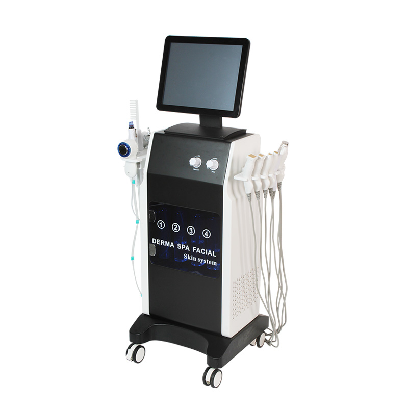 Beir Hydrodermabrasion Oxygen Diamond Facial Machine with Custom Logo Design US Plug Multifunction Hydrating Spa Treatment