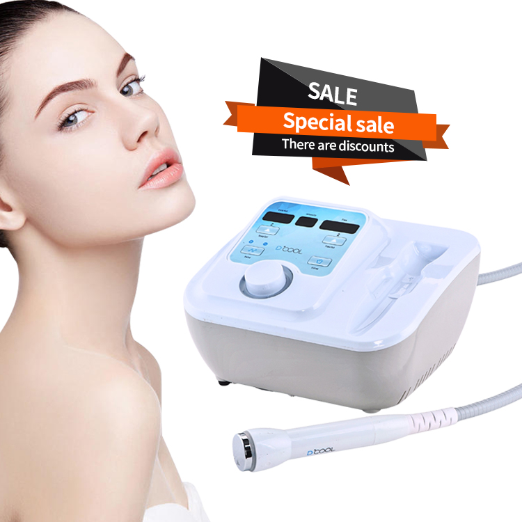 Factory Direct Sell Hot and Cold Hammer Facial Machine Cool Cryo Skin Tightening Electroporation Stainless Steel Skin Device