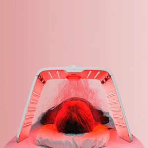 Professional 7 Colors LED Beauty Light Mask With Spray Led Lamps Facial Steamer Spa Therapy Device