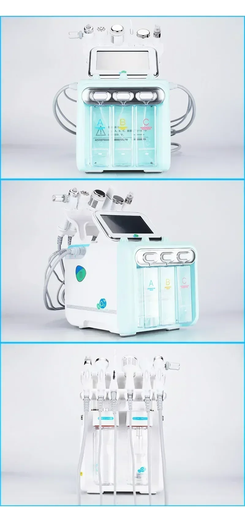 Hydro Facial Machine components