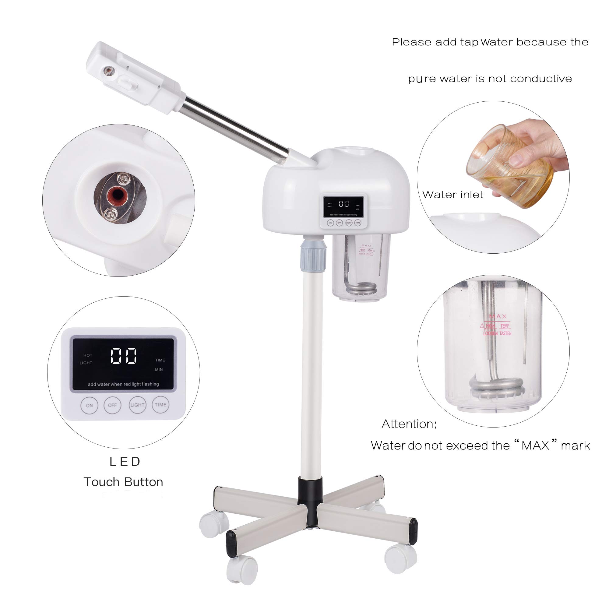 Electric Facial Steamer Details