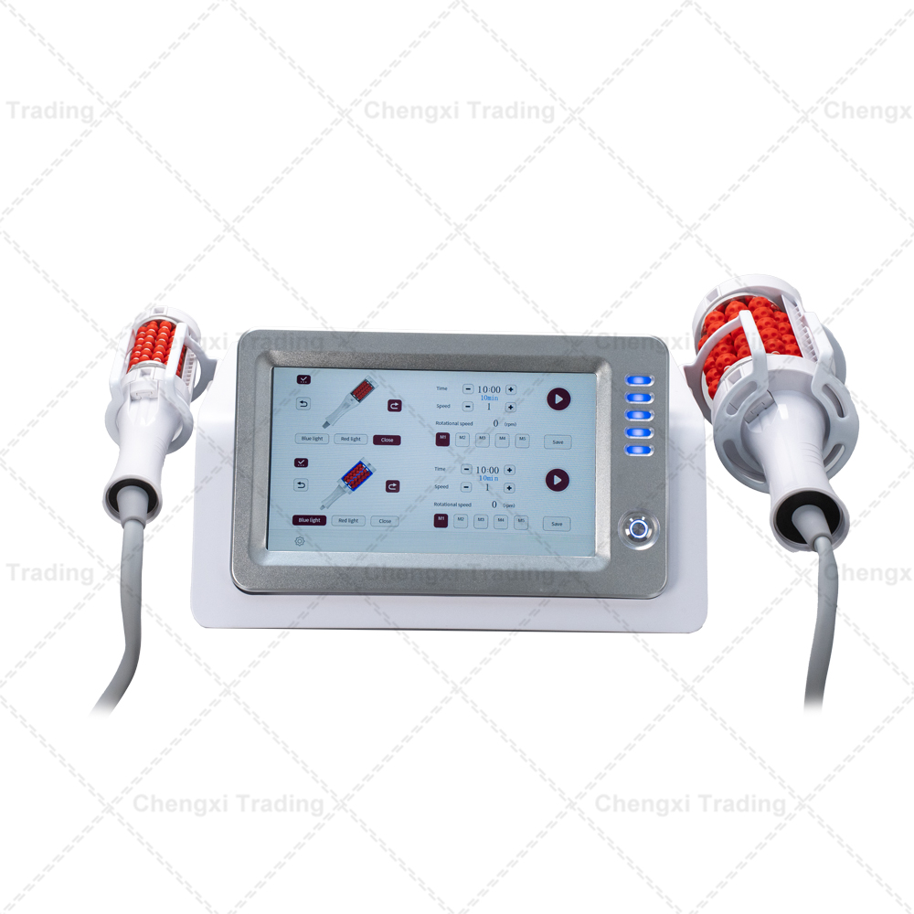 Physiotherapy Slimming Machine With Handle Inner Ball Roller For Body Contouring Pain Relief Anti-Cellulite