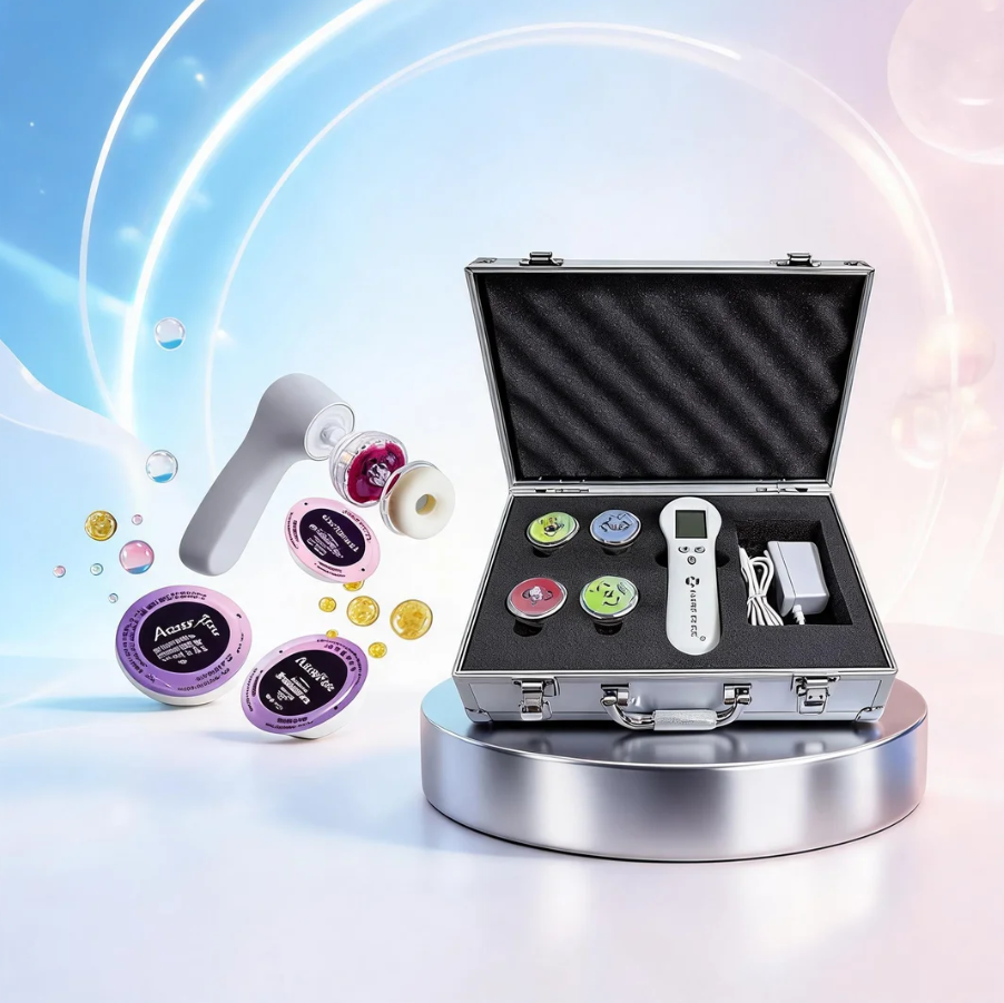 Facial Spa Machine REVERSE TIME MIT Magnetic PBM Smart Chip Verification ClassOil Collagen Stimulation Home Use
