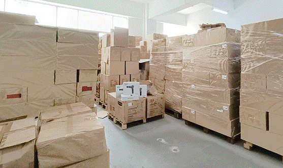 Packed Products Step