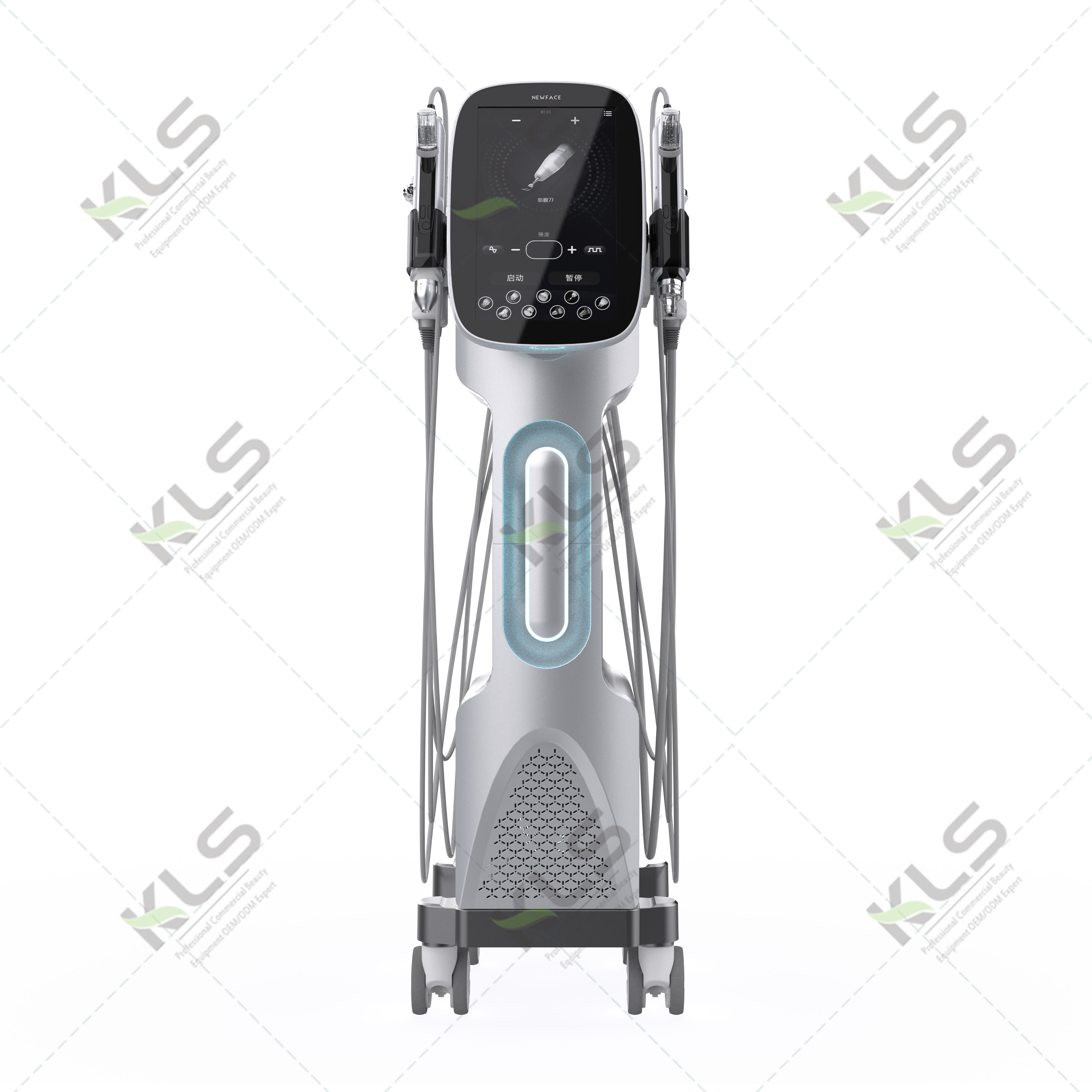 Factory Price 10 in 1 Hydrodermabrasion Beauty Equipment OEM All-Black Professional Hydra Skincare Facial Machine for Med Spa