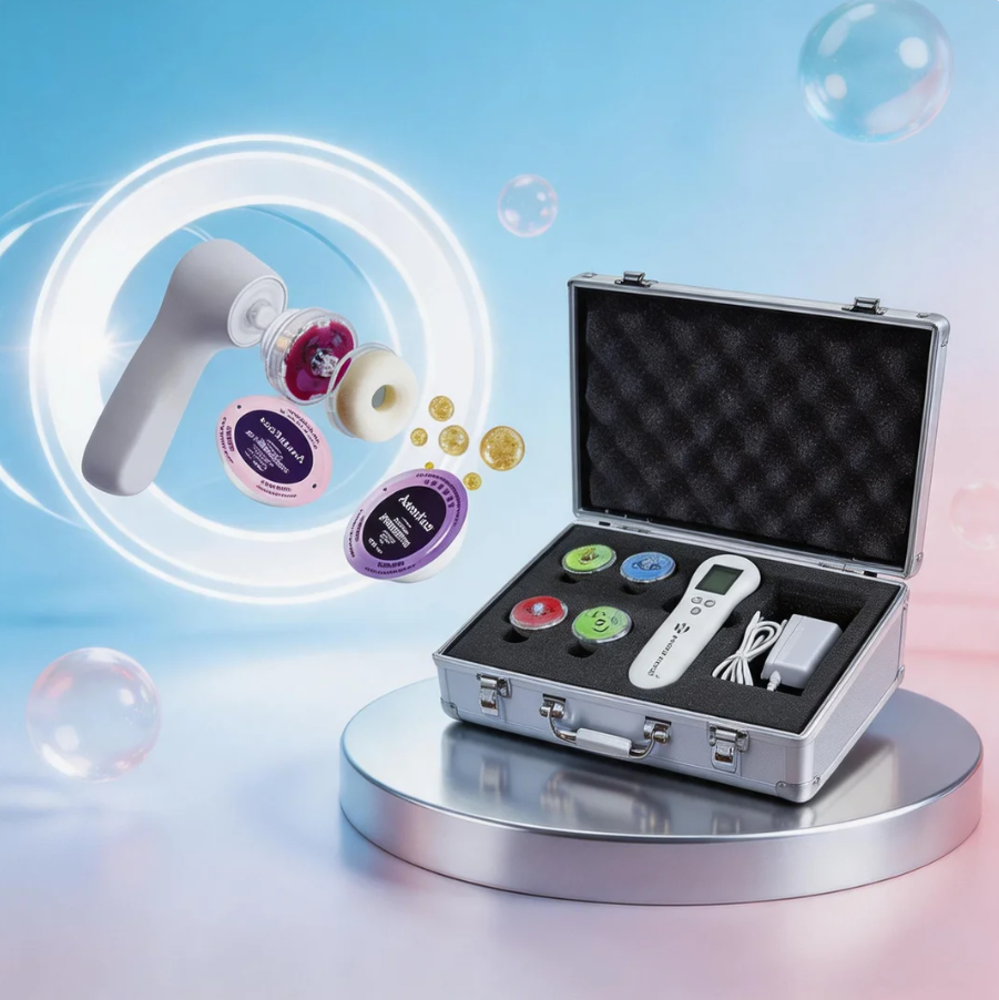 Facial Spa Machine REVERSE TIME MIT Magnetic PBM Smart Chip Verification ClassOil Collagen Stimulation Home Use