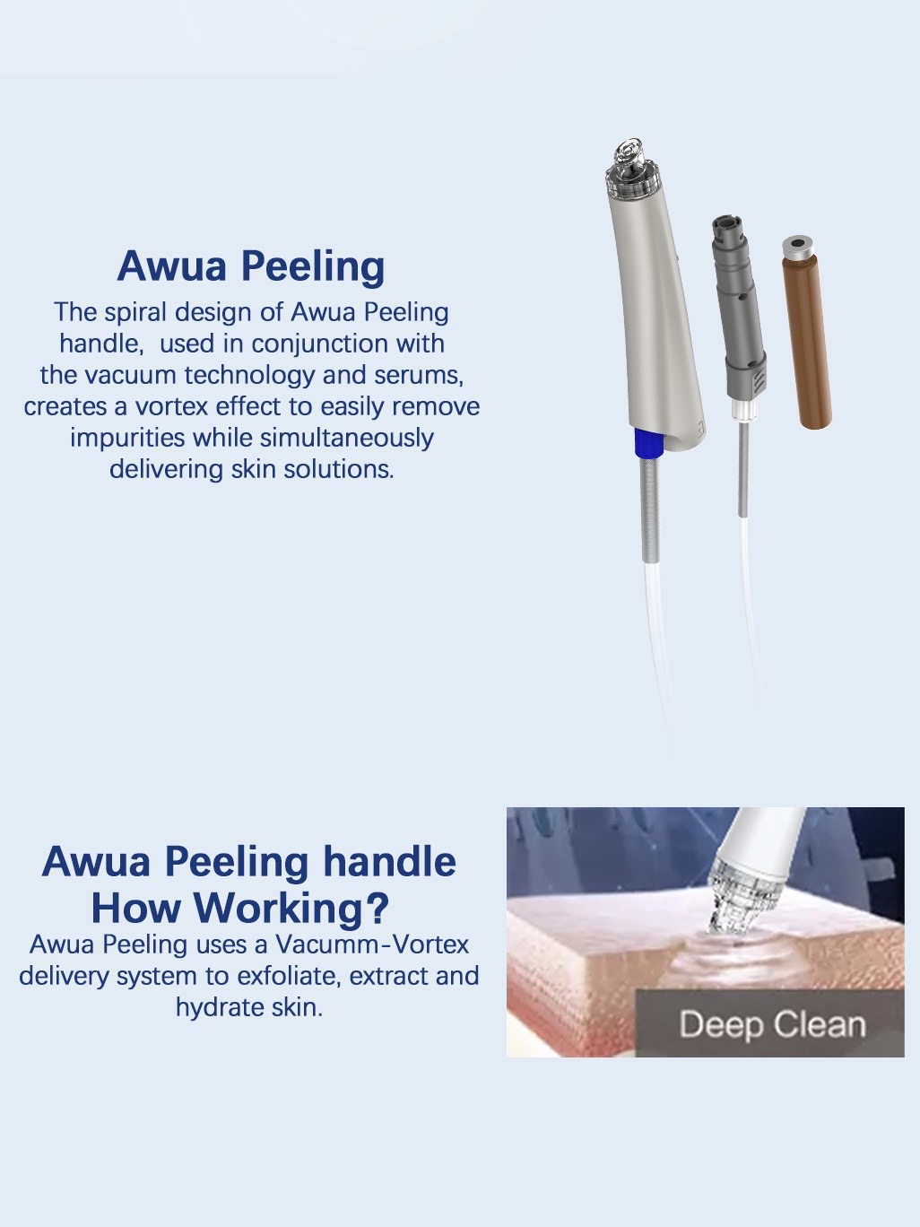 Awua peeling handle