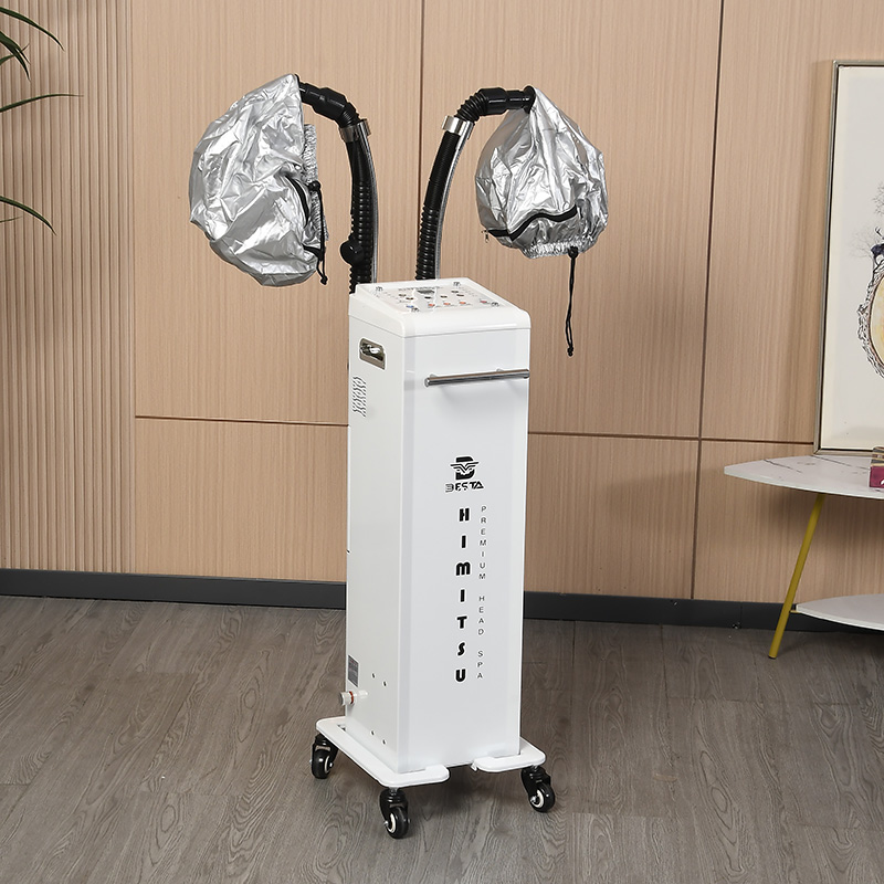 Professional Korean Hair Steamer Spa Machine Full-Automatic Function 110-240V Voltage Adjustable Temperature 40-65C 650W 1200ml