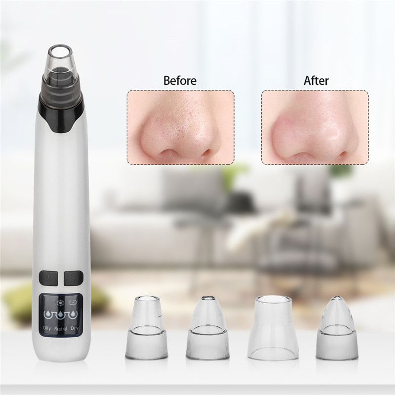 Electric Blackheads Remover Skin Blackhead Removing Machine Electronic Vacuum Facial Pore Suction Cleaning Beauty Instrument