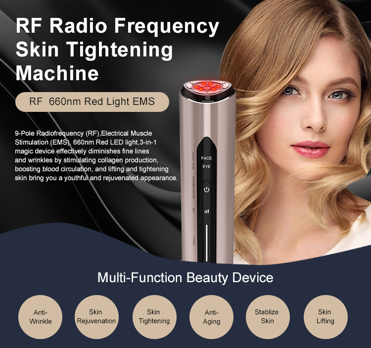 EMS Microcurrent Face Care Lifting Machine
