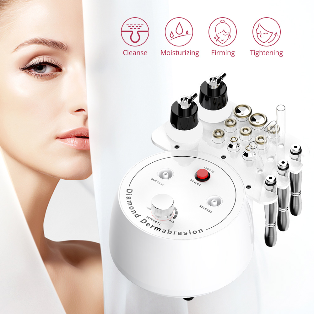 Water&amp;dermabrasion d Peel Beauty Equipment/dermabrasion Diamond Machine/diamond Microdermabrasion Light Spa Facial Machine