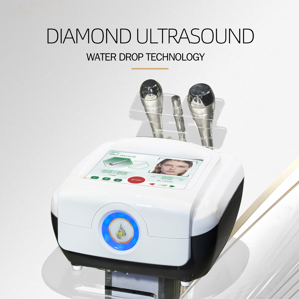 2025 New Arrival Facial Skin Rejuvenation Variable Frequency 1Mhz 3Mhz 10Mhz Ultra Sonic Sound Wave Face Body Beauty Machine