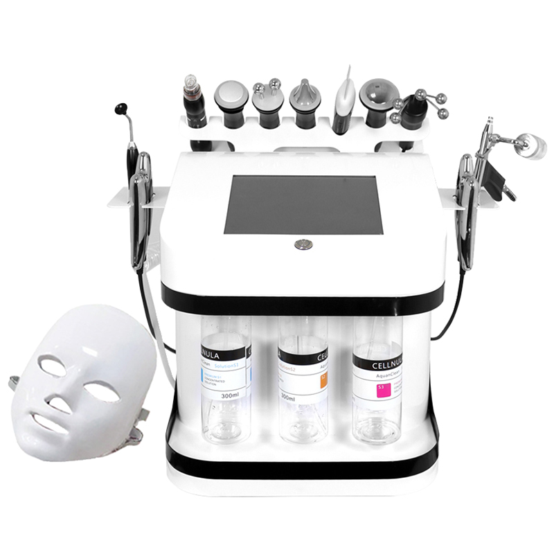 Portable 11 in 1 Small Bubble Hydro Aqua Peel Hydra Beauty Facial Machine Microdermabrasion Machine