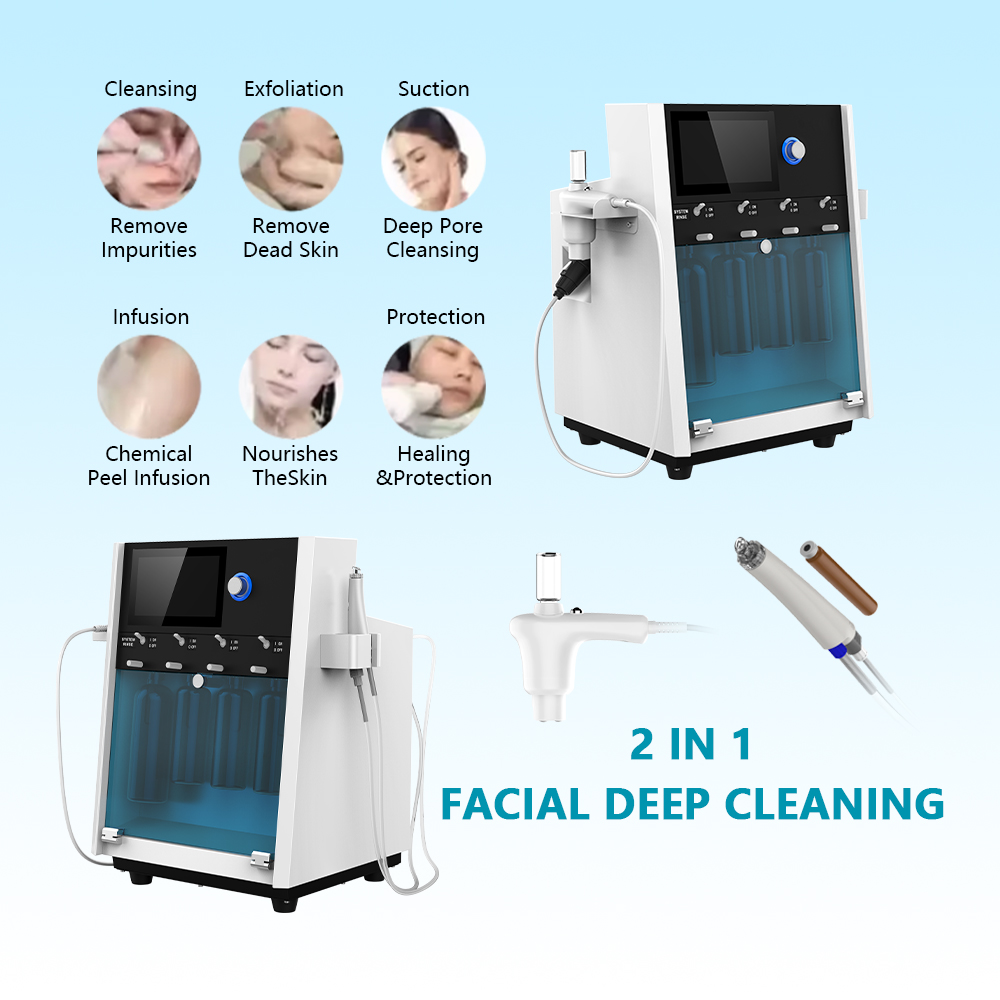 Beco Bubble Hydrodermabrasion Oxygen Aqua Peel Facial Cleaning Skin Care Hidra Microdermabrasion Machine