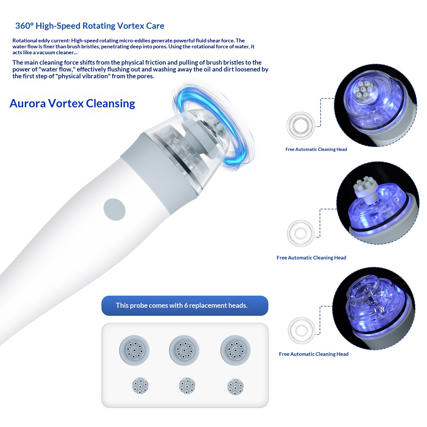 Hydra Microdermabrasion Facial Machine Shrink Pores Deep Cleaning Microdermabrasion Hydra Oxygen Facial Machine