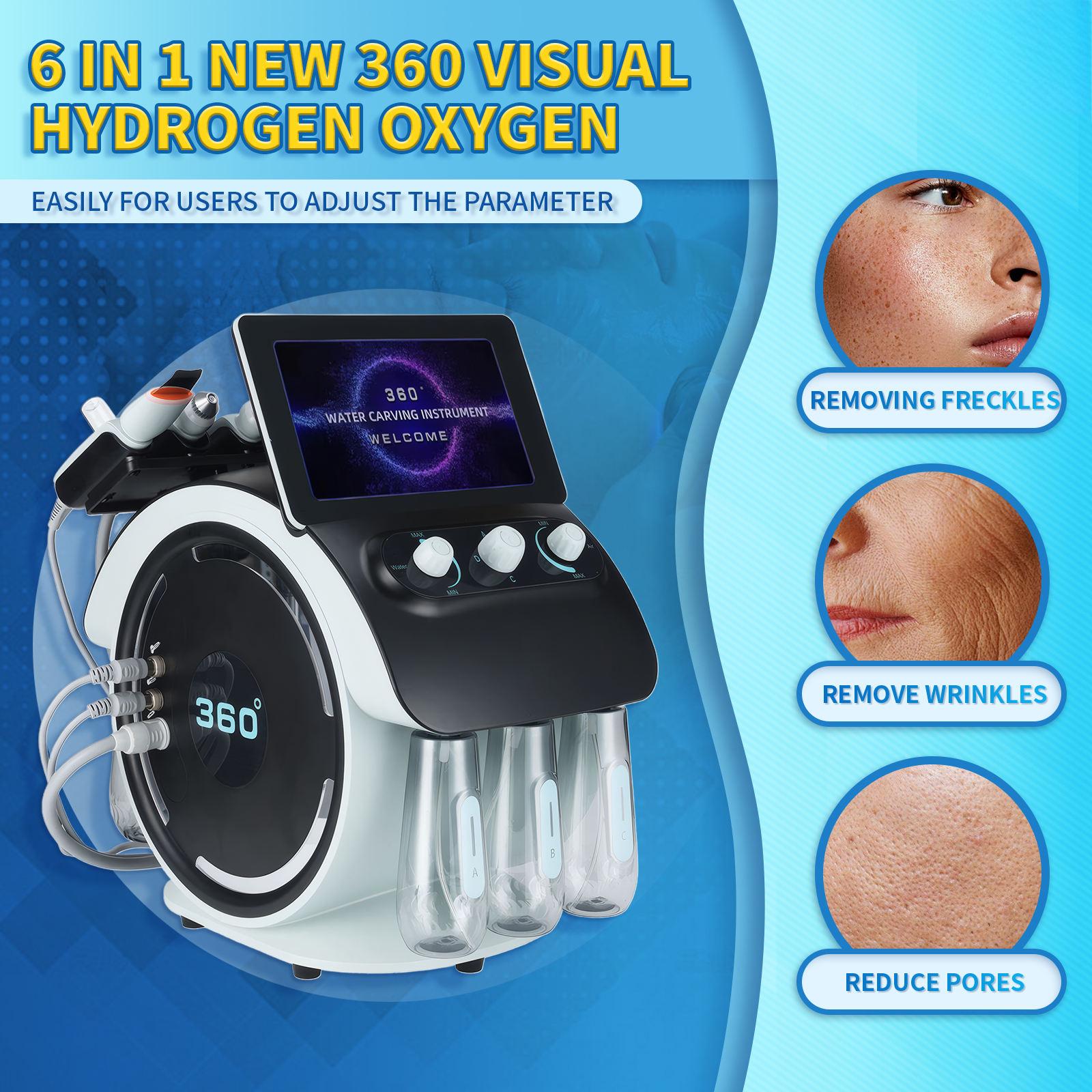 Advanced Hydro Microdermabrasion Machine Professional Beauty Equipment for Spa Skin Tightening Hydration Rejuvenation