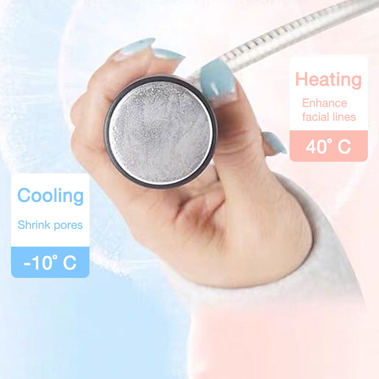 Home Use Facial Care D Cool Machine Cryo-Eletroporation CryoFace for Skin Rejuvenation Shrinking Pores