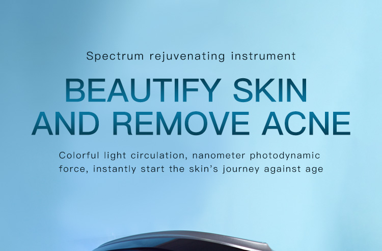 7 Color LED Light Therapy Skin Care Machine