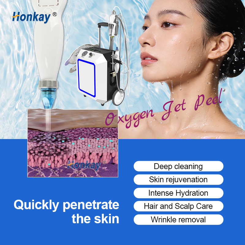 2026 Latest Innovation 3 in 1 Non-invasive Face Whitening Pore Cleaning Professional Oxygen Sprayer Facial Machine