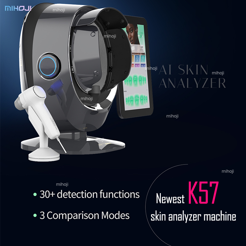 Portable Black Skin Analyzer Machine Suppliers K57 Bitmoji Black Skin Analysis 3D Machine Home Use Skin Analyzer