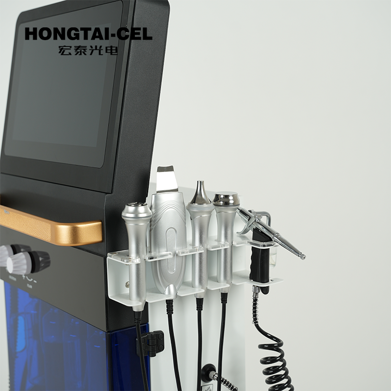 Salon-Grade Multifunctional Facial Machine Ion Electrophoresis + Thermal-Cryo Hammer + Oxygen Hydration