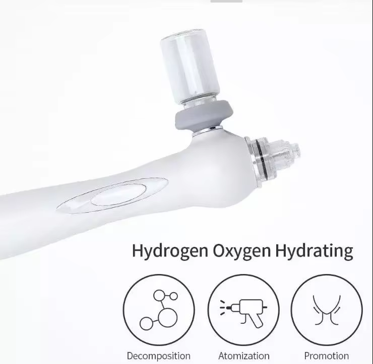 Portable Small Bubble hydro diamond facial Device 6 in 1 Aqua Peeling Water Dermabrasion Facial Cleaning Machine for Salon