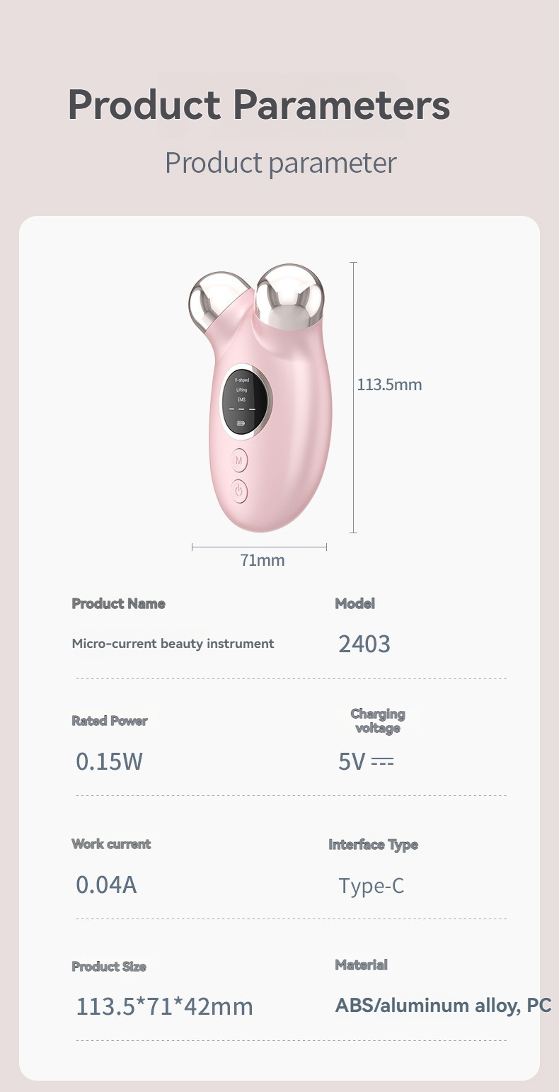 Microcurrent Face Massager Detail 8