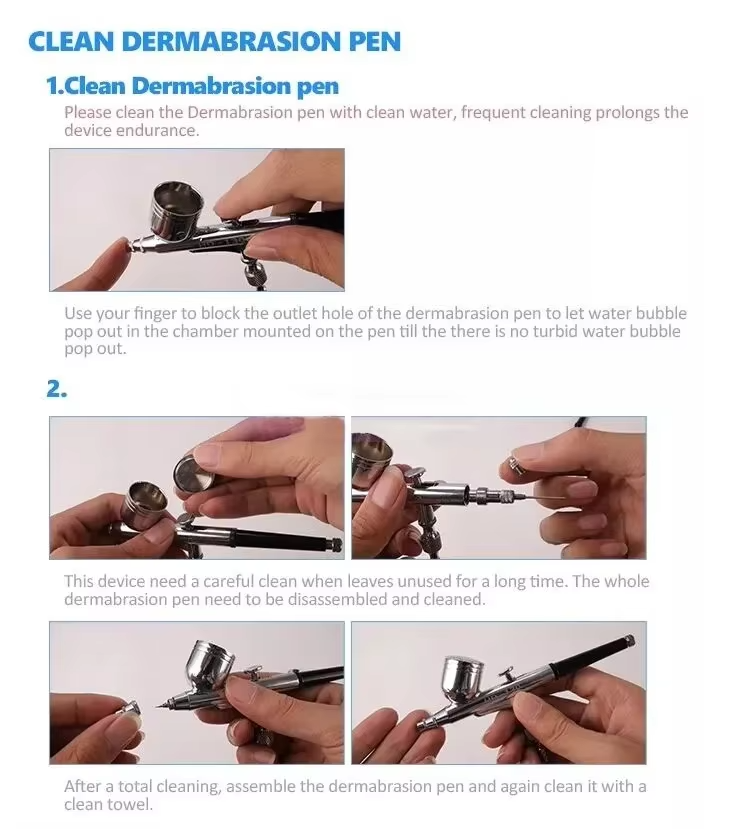 Microdermabrasion Diamond Dermabrasion Water Oxygen Jet Peeling Face Blackhead Removal Skin Rejuvenation Hydrating Machine