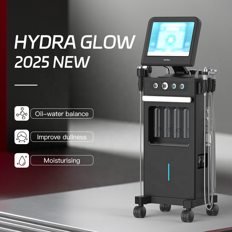 NewFace 2025 Professional Facial Machines Manufacturer Hydra Dermabrasion Oxygen Jet Skin Care Aqua Peel Hydro Beauty Machine