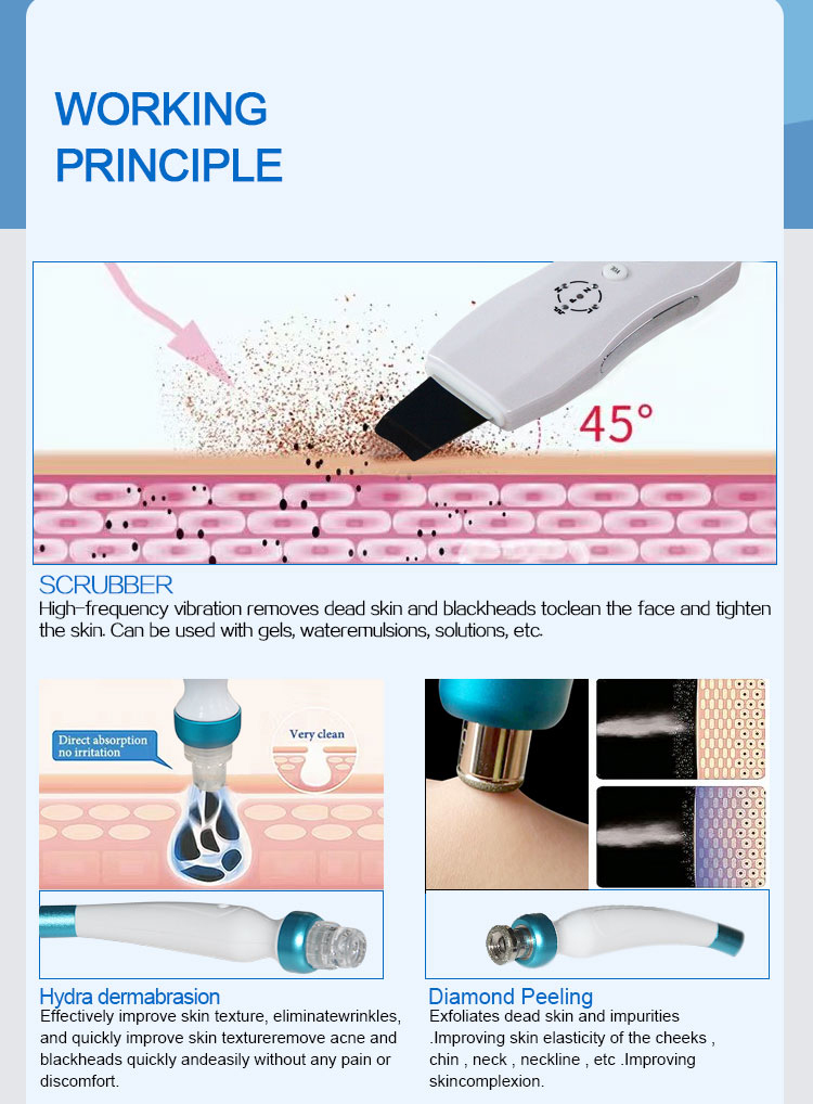 Promotion 18 in 1 Hydro Dermabrasion Facial Machine Oxygen Jet Vacuum Hydrating Touch Screen Commercial Use Skin Cleansing