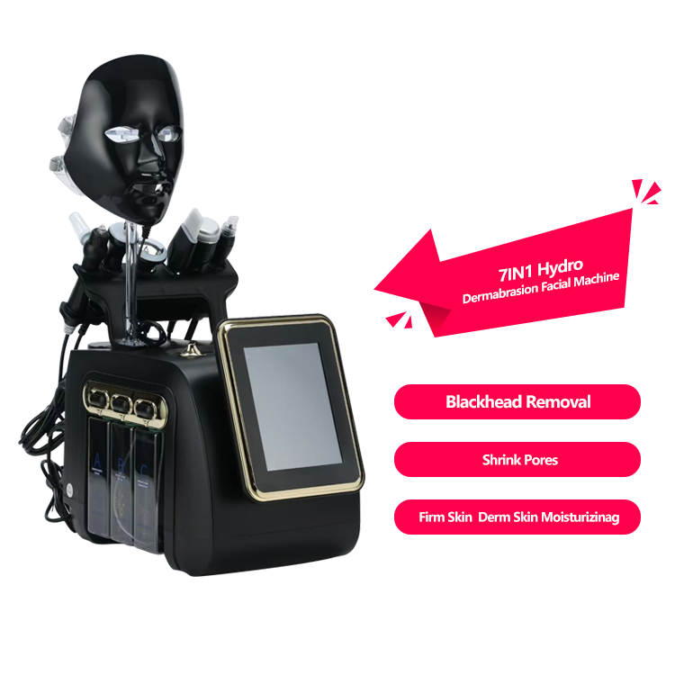 Hot Sale 7 In1 Hydro Dermabrasion Facial Machine For Skin Rejuvenation And Deep Cleansing Salon Beauty Equipment