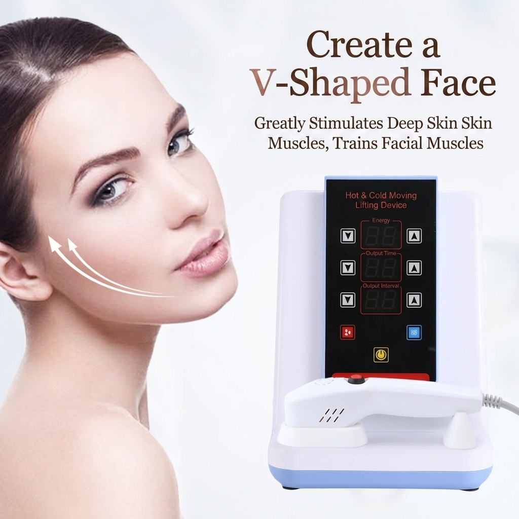 Professional Hot and Cold Skin Care Facial Lifting Machine