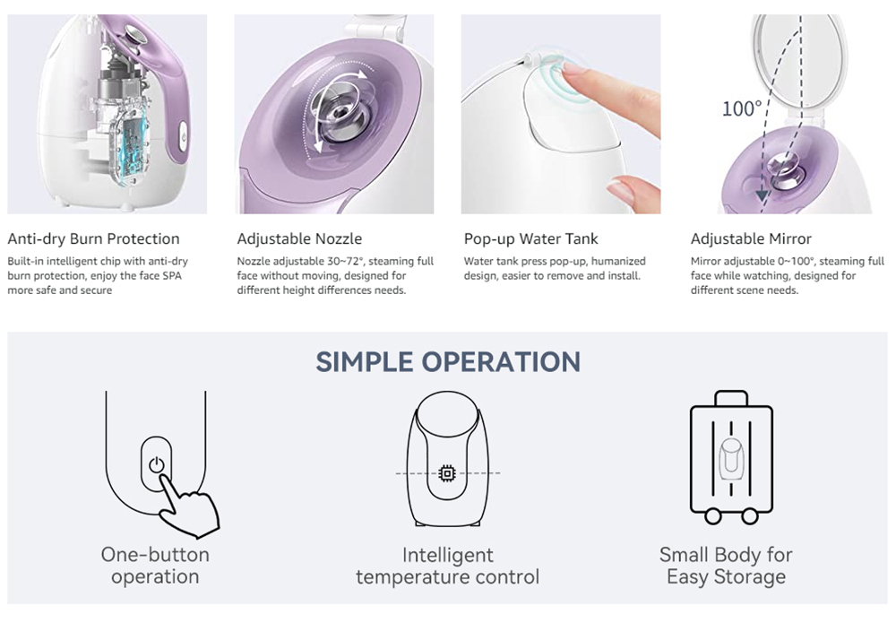 Facial Steamer Details 5