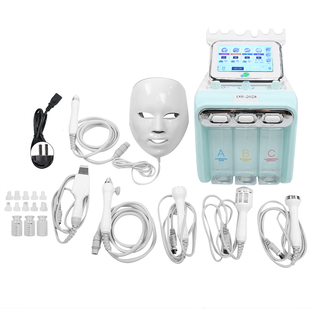 Microdermabrasion Hydrodermabrasion Facial Machine ABS Deep Cleansing Blackhead Removal Whitening Feature US UK Options