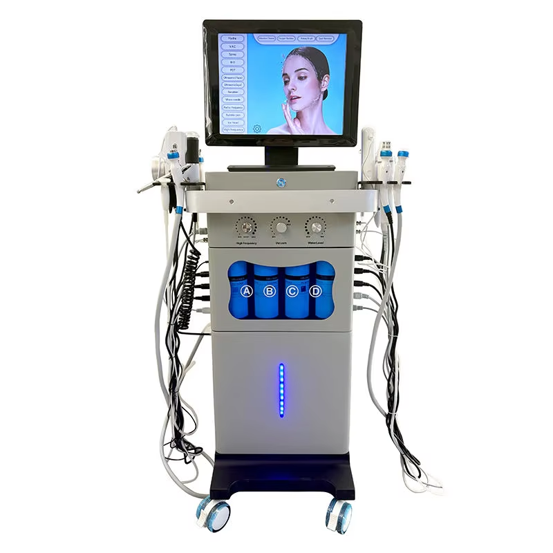 Hydra Aqua Peeling Hydro Dermabrasion Machine Facial Microdermabrasion Equipment Made of Durable ABS Material